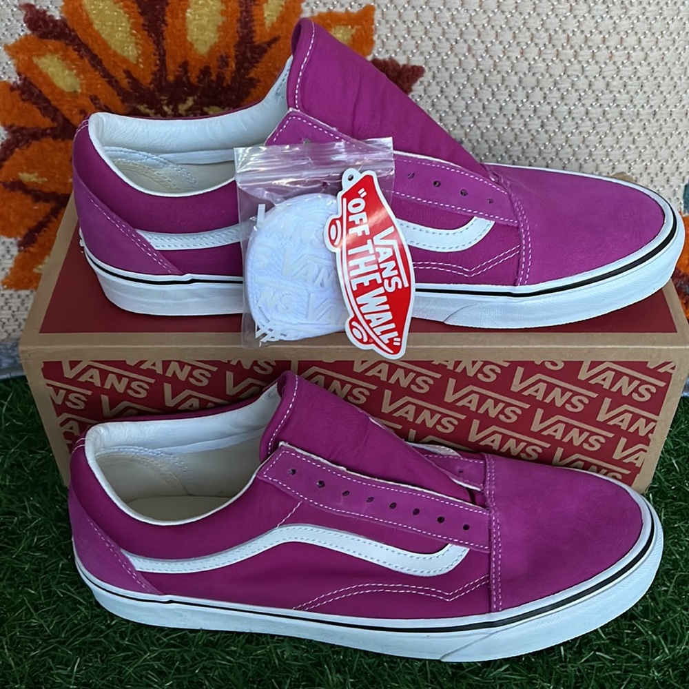 Vans Old School Fuchsia Red/True White WMNS sneakers - Picture 3 of 16